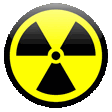 Логотип Осторожно Радиация!