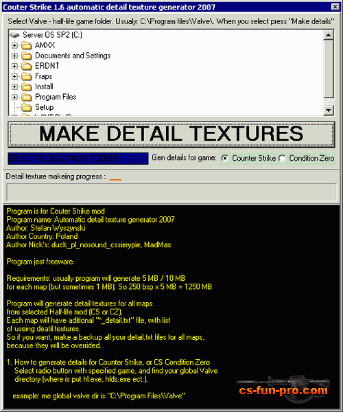 Automatic Detail Texture Generator 2007
