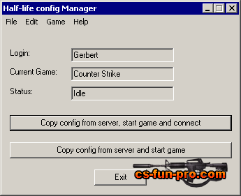 Half-Life Config Manager 1.0