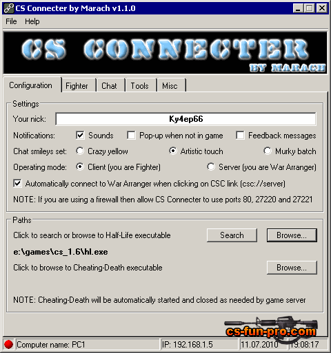 CS Connecter 1.1