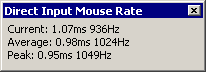 Direct Input Mouse Rate 1.0